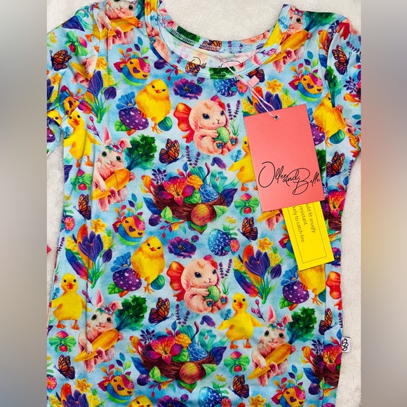 NWT Ollee & Belle Bamboo Pj Set - Picture 3 of 3